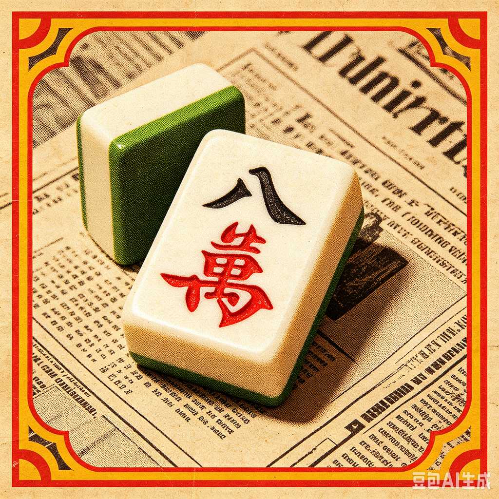 colorful mini mahjong tiles