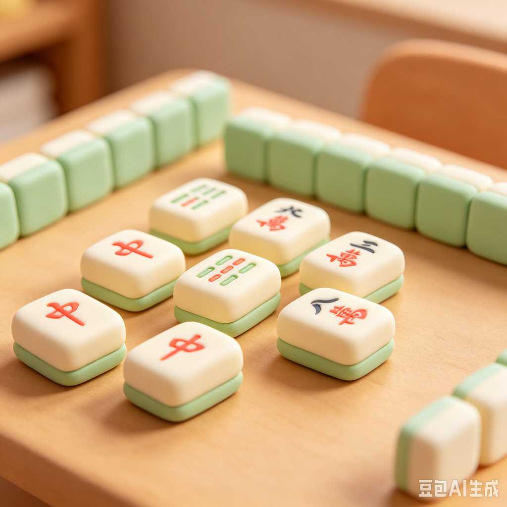 holiday present mahjong tiles