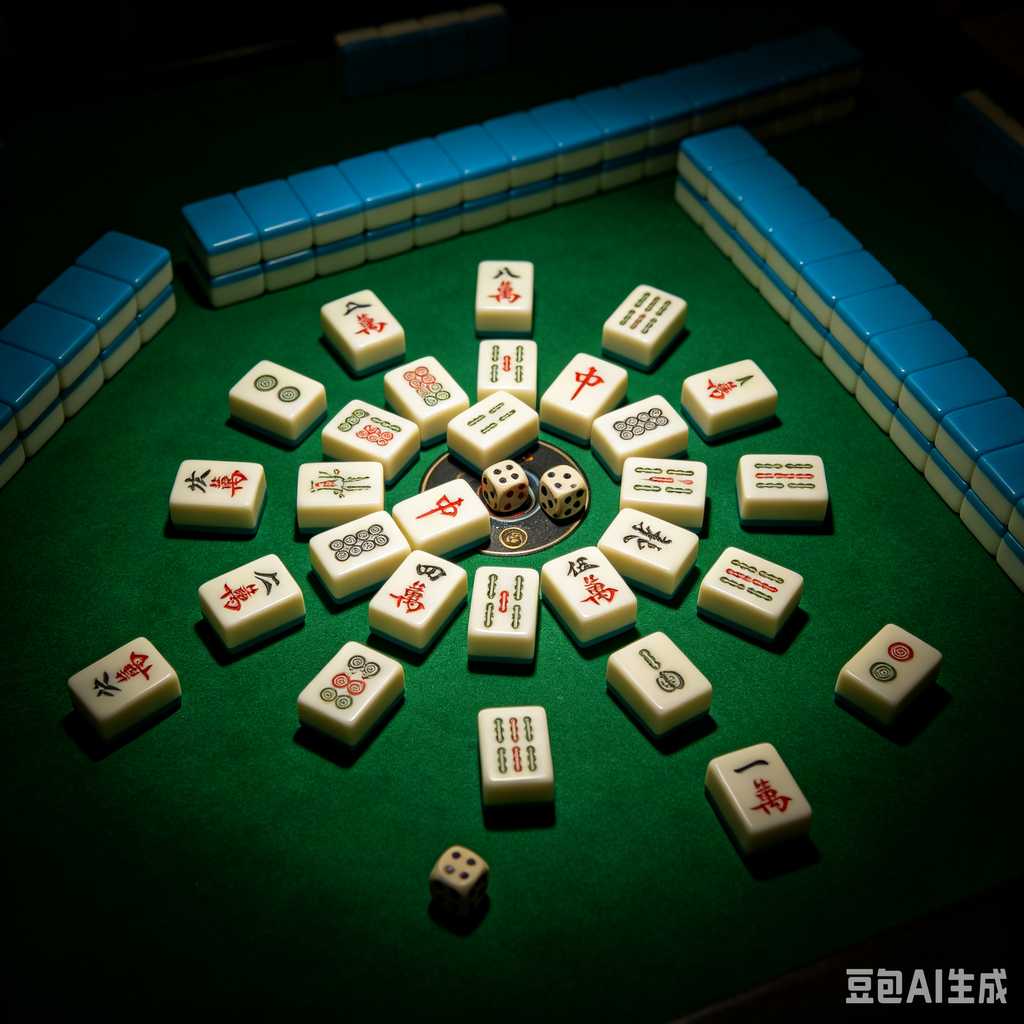 unique color mahjong tiles design