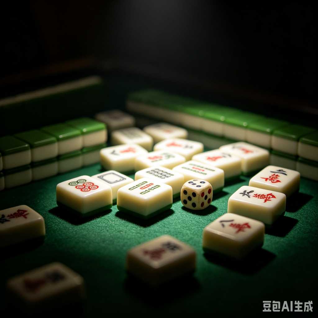 colorful mahjong score chips