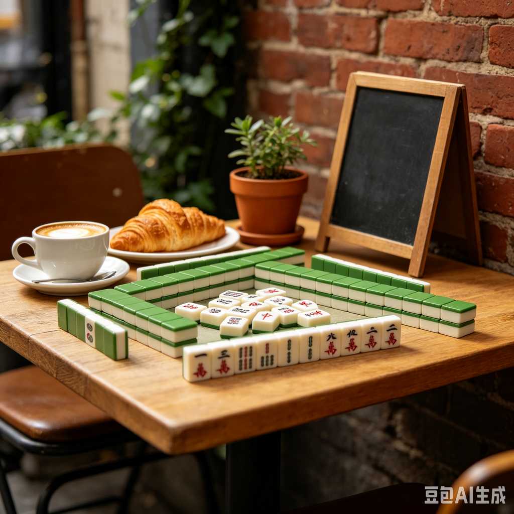personalized souvenir mahjong set